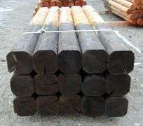 P-634   Wooden Fence Posts (15)
