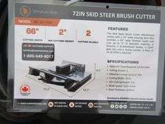 P-492 Wolverine Skid Steer Brush Mower