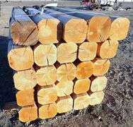 P-571  Wooden Fence Posts (25)