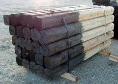 P-570  Wooden Fence Posts (25)