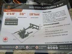 P-484  Wolverine Skid Steer Auger