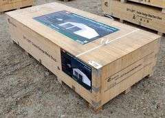 P-242  Double Garage Metal Shed