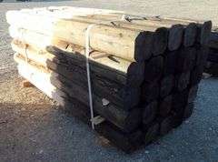 P-573  Wooden Fence Posts (25)