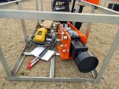 P-482  Wolverine Skid Steer Post Driver