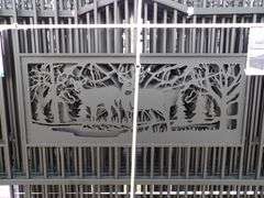 P-263  Metal Farm Driveway Gate  / One Set