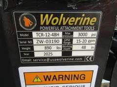 P-547  Wolverine Skid Steer Trencher