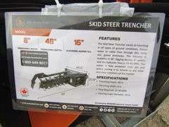 P-476  Wolverine Skid Steer Trencher