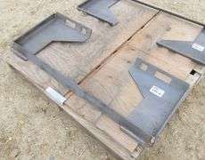 P-501 Cut Out Skid Steer Plate
