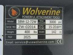 P-445  Wolverine Skid Steer Sickle Bar Mower