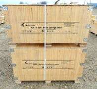 P-258  Metal Storage Shed