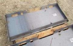 P-502  Skid Steer Blank Plate