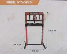 P-472  20 Ton Shop Press