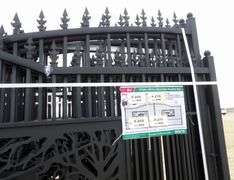 P-268  Metal Farm Driveway Gate  / One Set