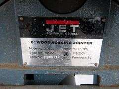 P-232  Jet 6" Woodworking Jointer