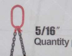 P-556  5/16" Suspension Chains