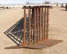 v-888  Free Standing Steel Bull Panels (8)