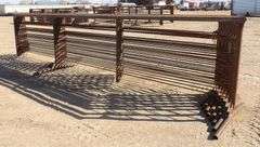 v-888  Free Standing Steel Bull Panels (8)