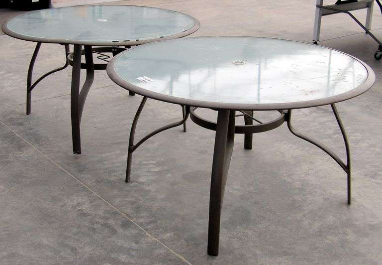 V-1375 Patio Tables (2) - Pickett Auction Service