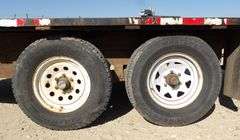 G-1447 2001 Flat Bed Utility Trailer