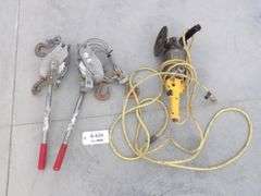 G-829 Grinder & Cable Winch Hoists