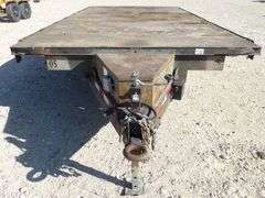 G-1447 2001 Flat Bed Utility Trailer