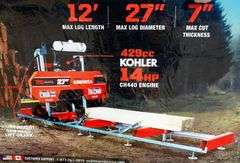 G-989 TMG 27" Portable Sawmill