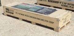 G-912 TMG Chicken Run Shelter Coop