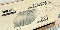 G-912 TMG Chicken Run Shelter Coop