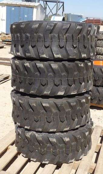 G-1552  Skid Steer Tires (4)