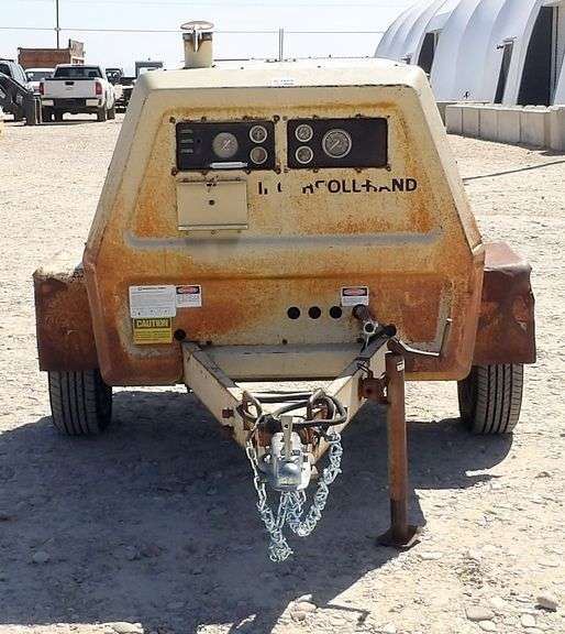 G-1609 1986 Ingersoll Rand Air Compressor Trailer