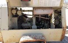 G-1609 1986 Ingersoll Rand Air Compressor Trailer