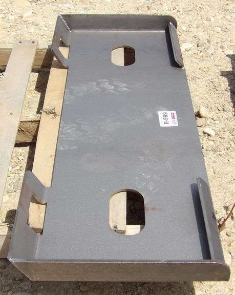 R-969 Skid Steer Quick Attach Plate