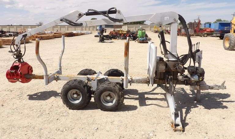R-1224 ATV Log Loader Trailer