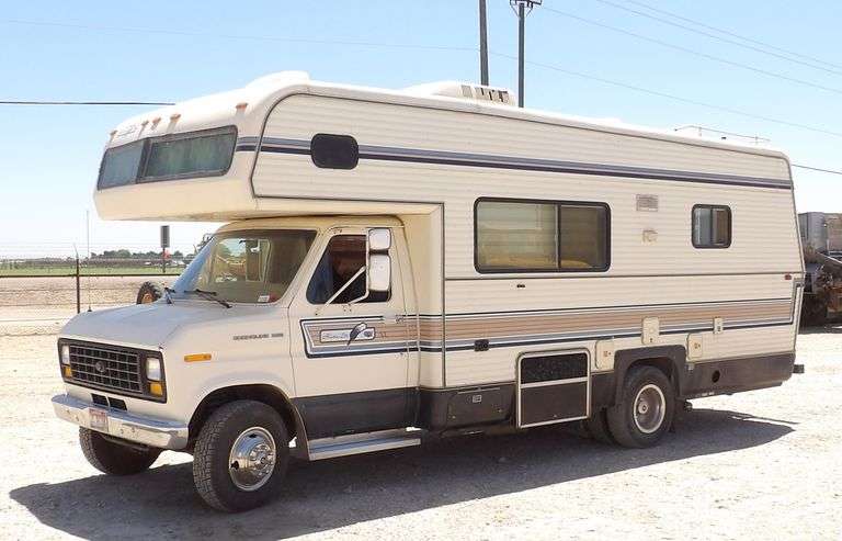 R-1286 1985 Ford Econoline 350 Motorhome