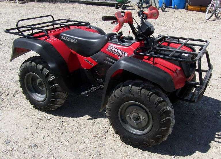 R-1296 2001 Suzuki King Quad ATV