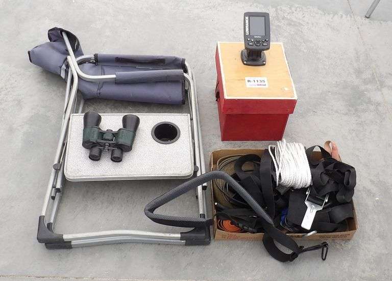 R-1135 Fish Finder--Binoculars & Camp Chair