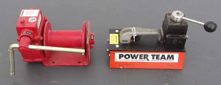 R-1204 Winch & Hydraulic Intensifier