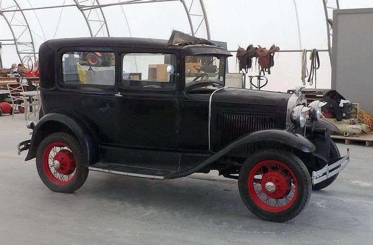 R-908 1930 Ford Model A Two Door Sedan