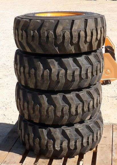 R-857 Great Road Skid Steer Tires and wheels
