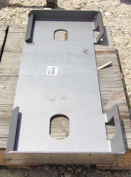 R-966 Skid Steer Quick Attach Plate