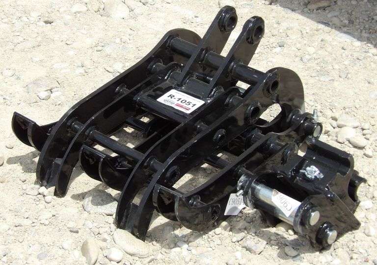 R-1051 Mini Excavator Grapple & Connector