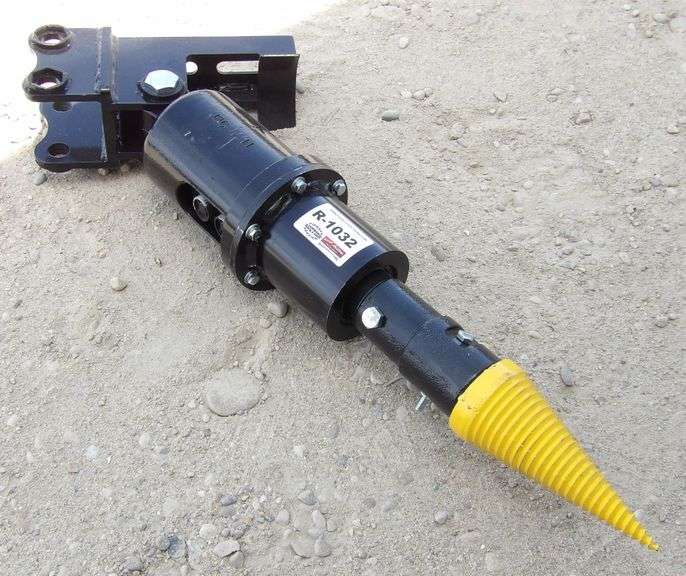 R-1032 Mini Excavator Log Splitter