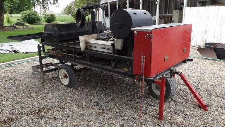 M-849 BBQ Trailer