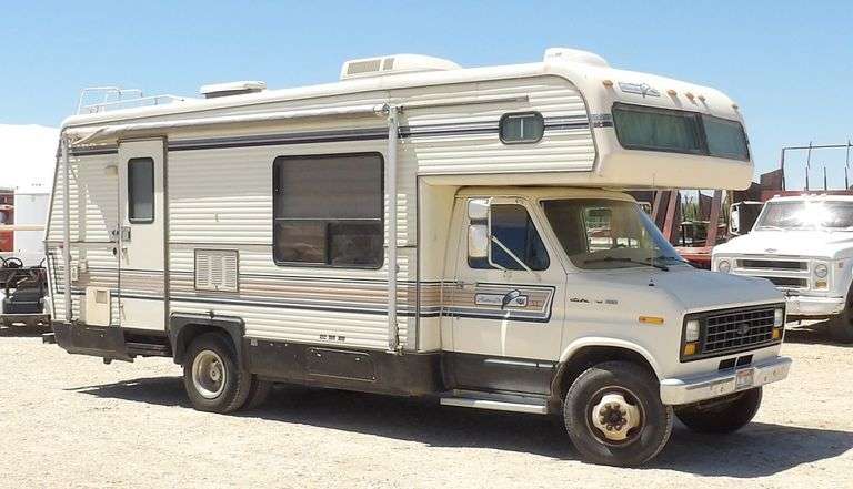 R-1286 1985 Ford Econoline 350 Motorhome