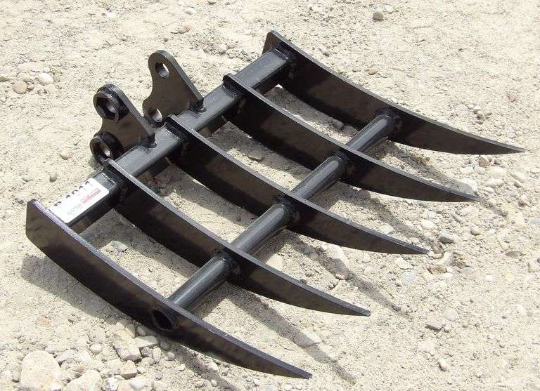 R-1011 Mini Excavator Rake