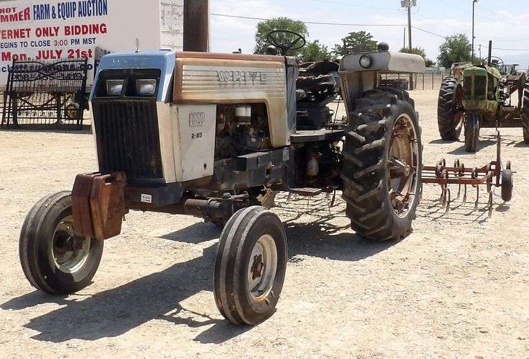 R-625 White Field Boss 2-85 Tractor with Triple K