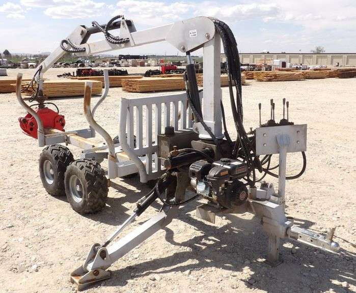 R-1224 ATV Log Loader Trailer