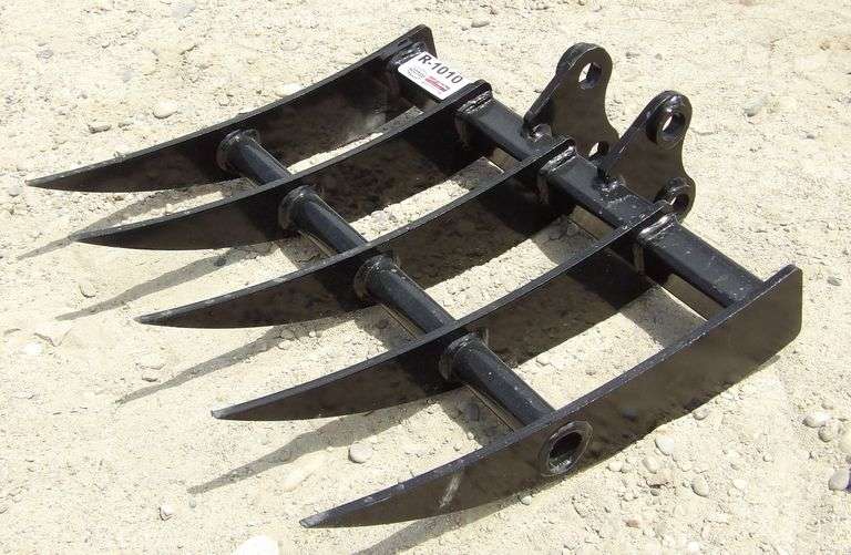 R-1010 Mini Excavator Rake