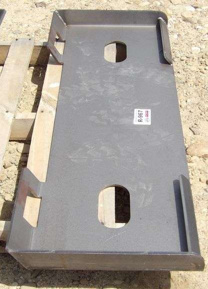 R-967 Skid Steer Quick Attach Plate
