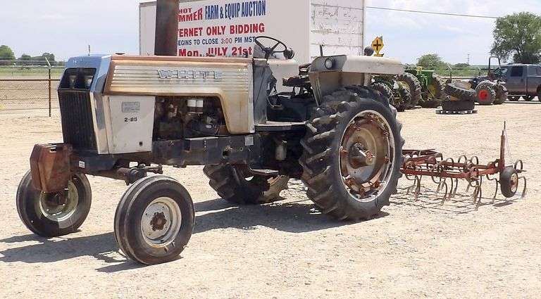R-625 White Field Boss 2-85 Tractor with Triple K